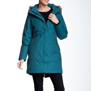The North Face Arctic Parka in Juniper Teal